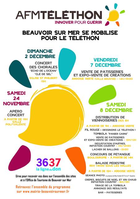 affiche Téléthon 2018