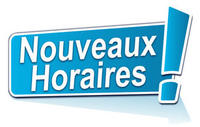modification horaires