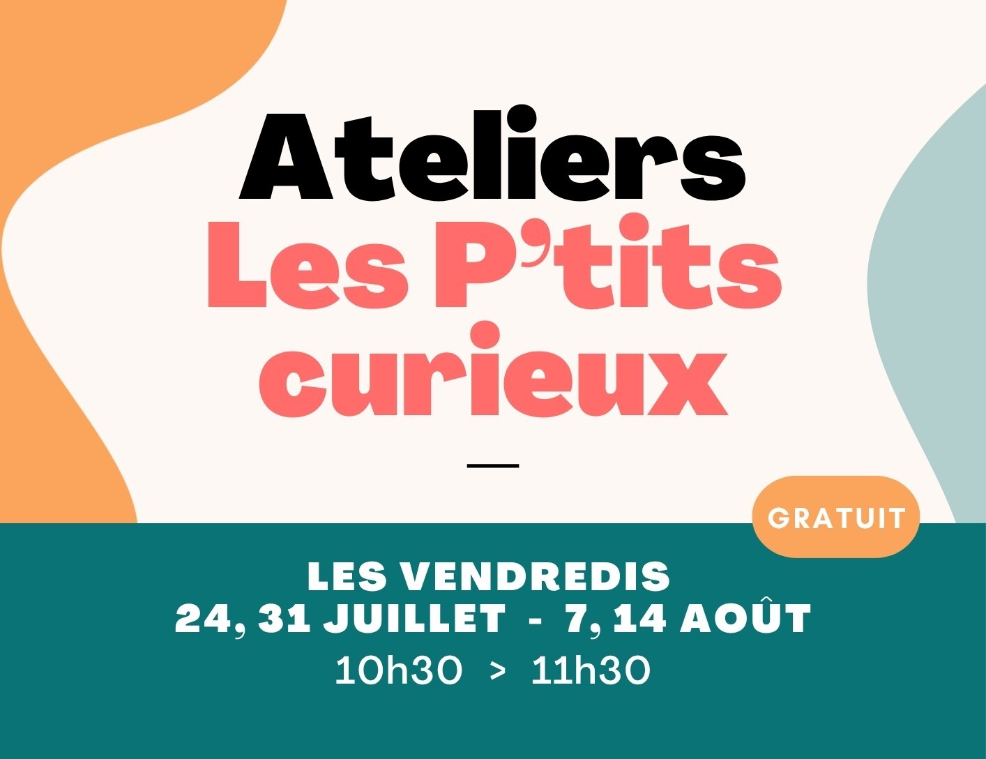Ateliers P'tits curieux 2026_bandeau