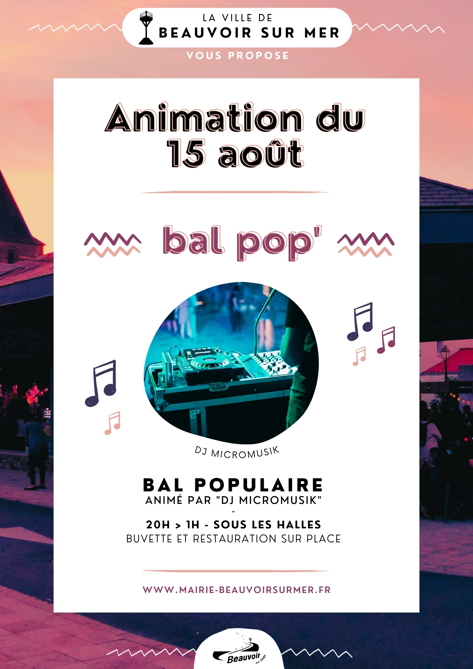 Bal pop du 15 août - 2026