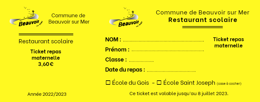 carnet maternelle