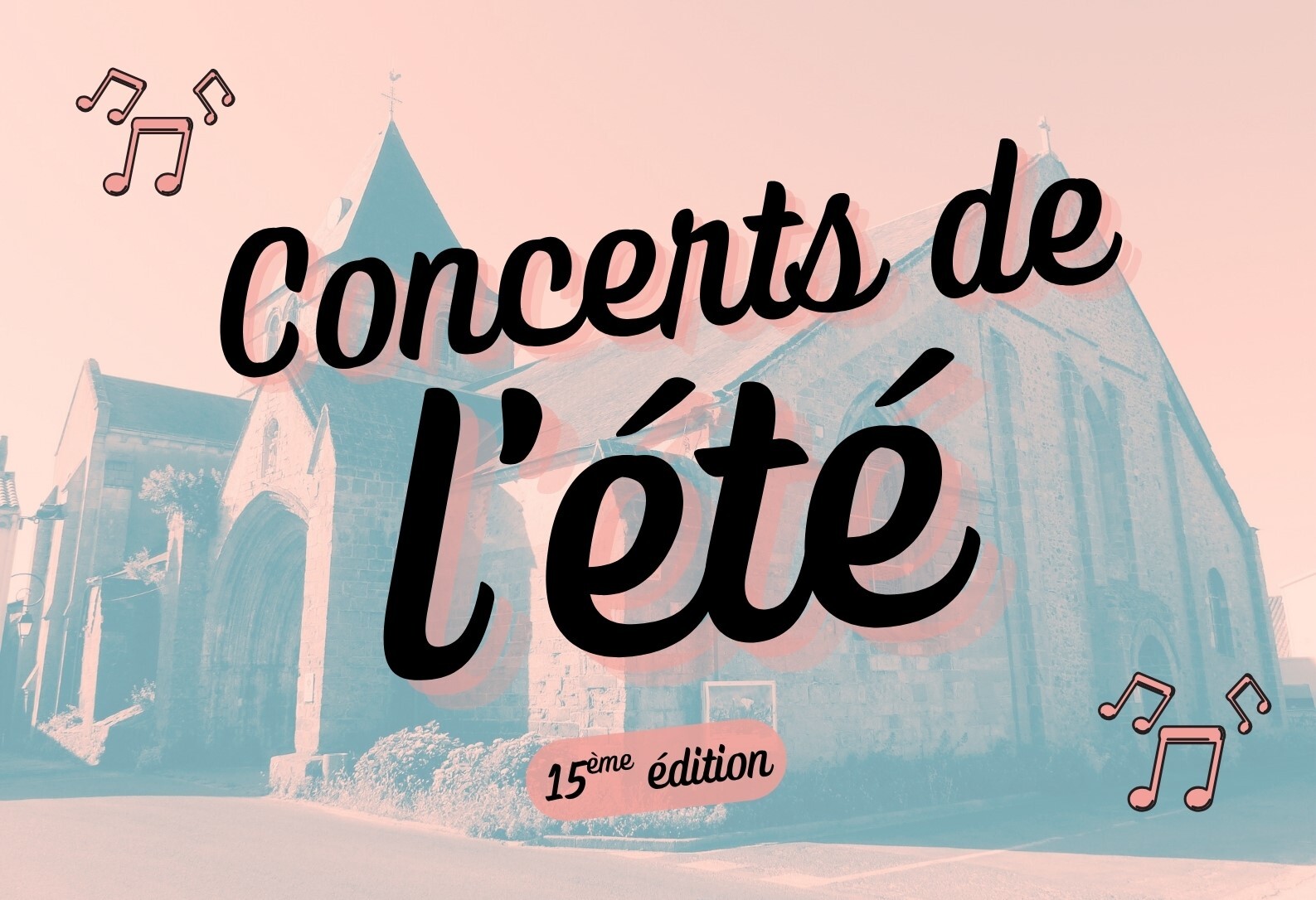 Concerts de l'été 2025 bandeau