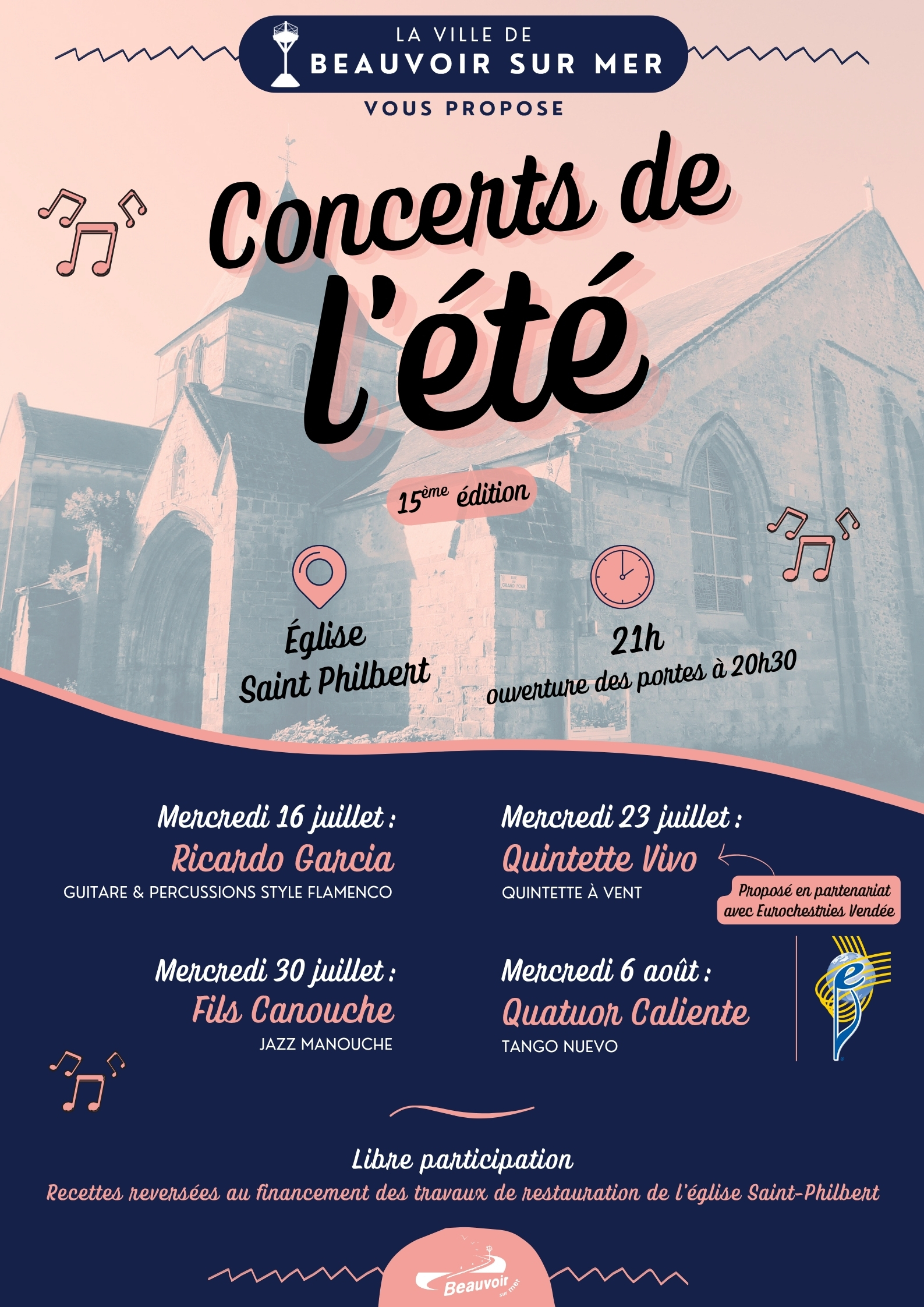 Concerts de l'été 2025