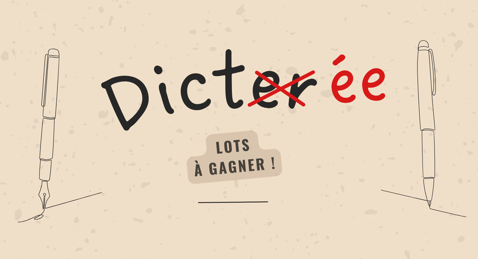 Dictée 2023 bandeau