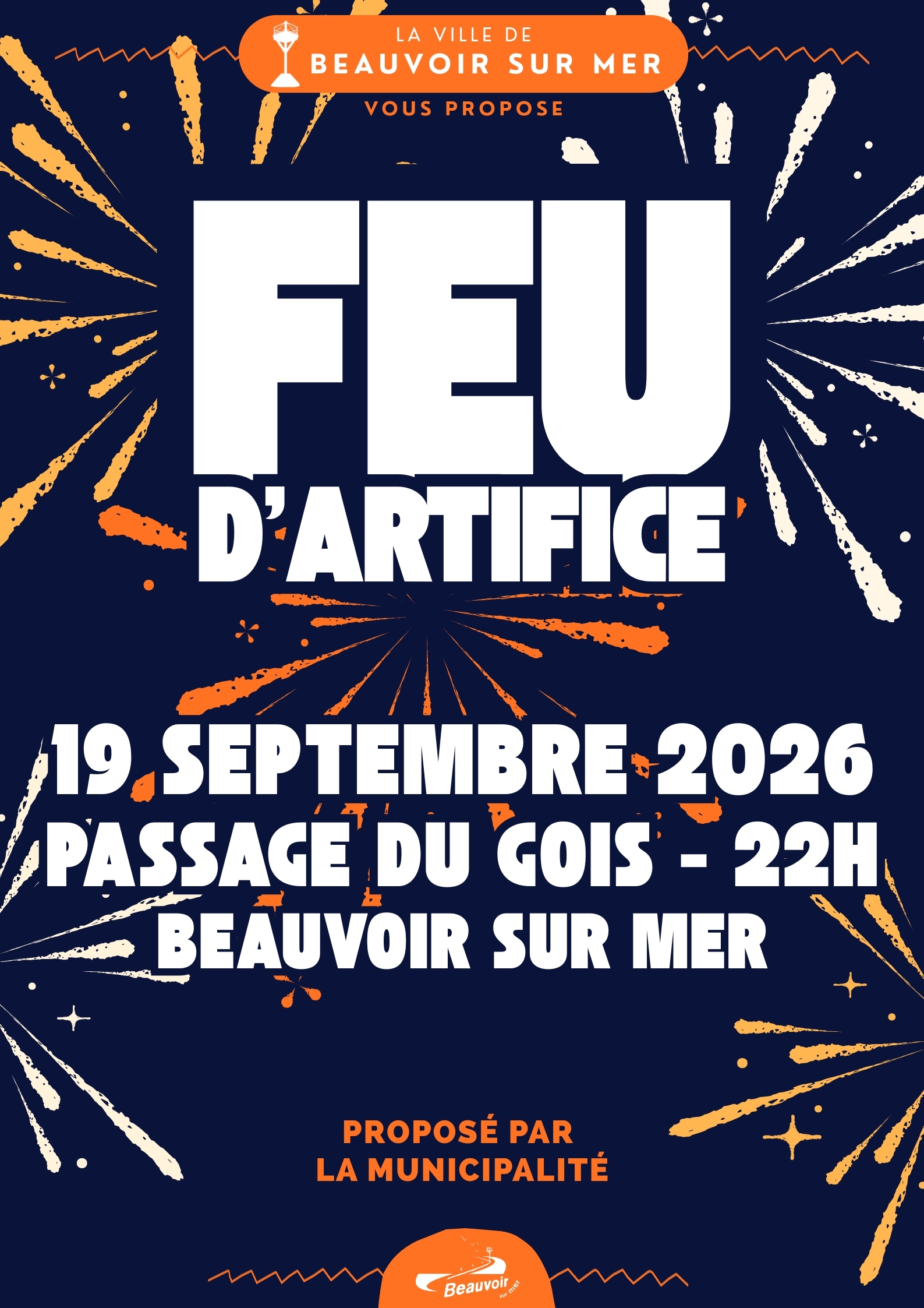 Feu d'artifice 2026