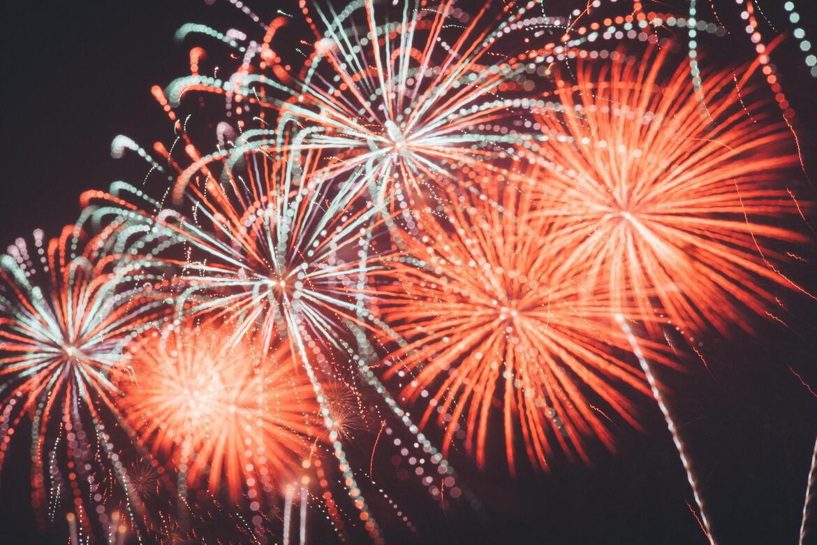 Feu d'artifice - Crédit photo : Joseph Chan - Unsplash