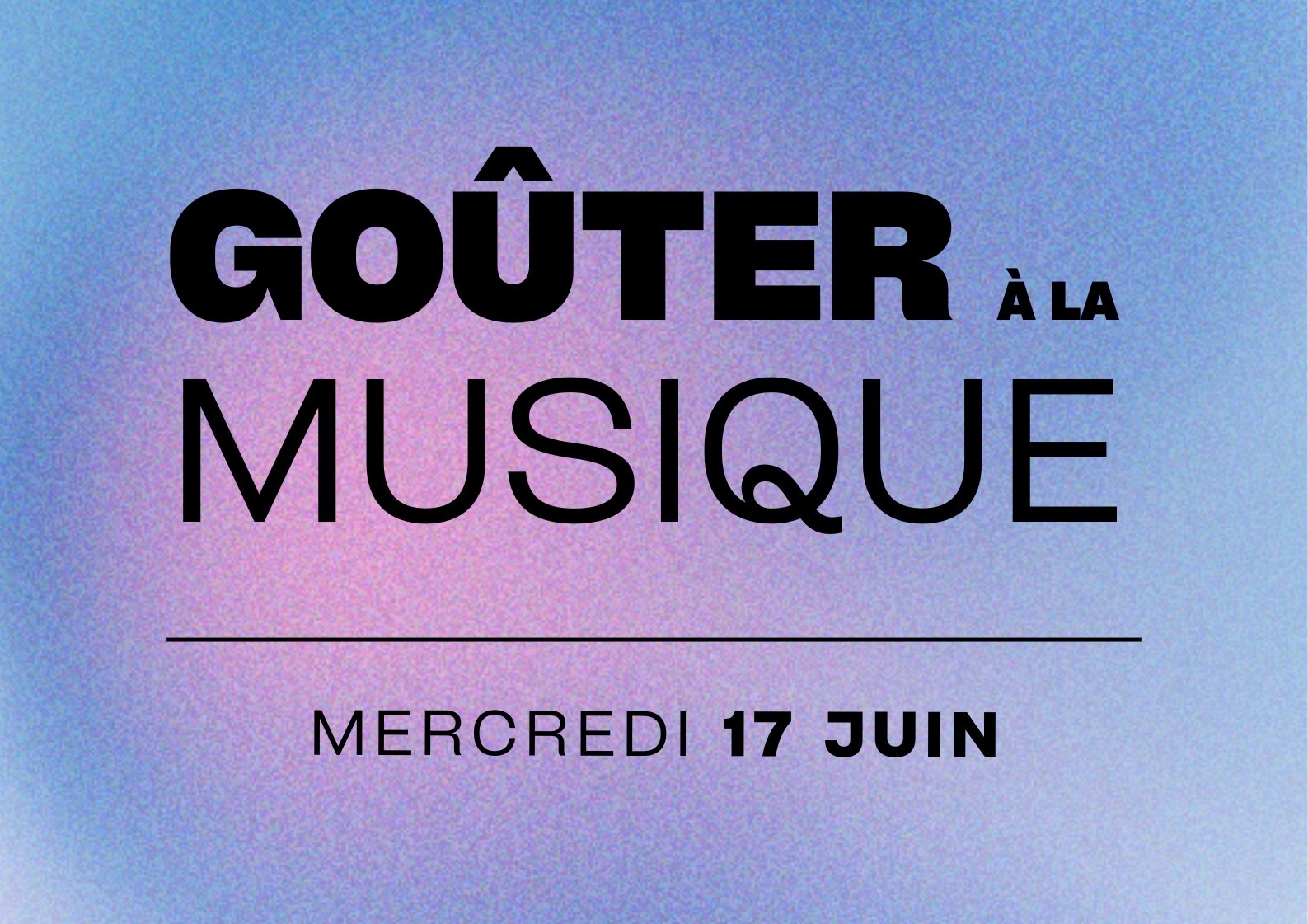 Goûter à la Musique 2026_bandeau