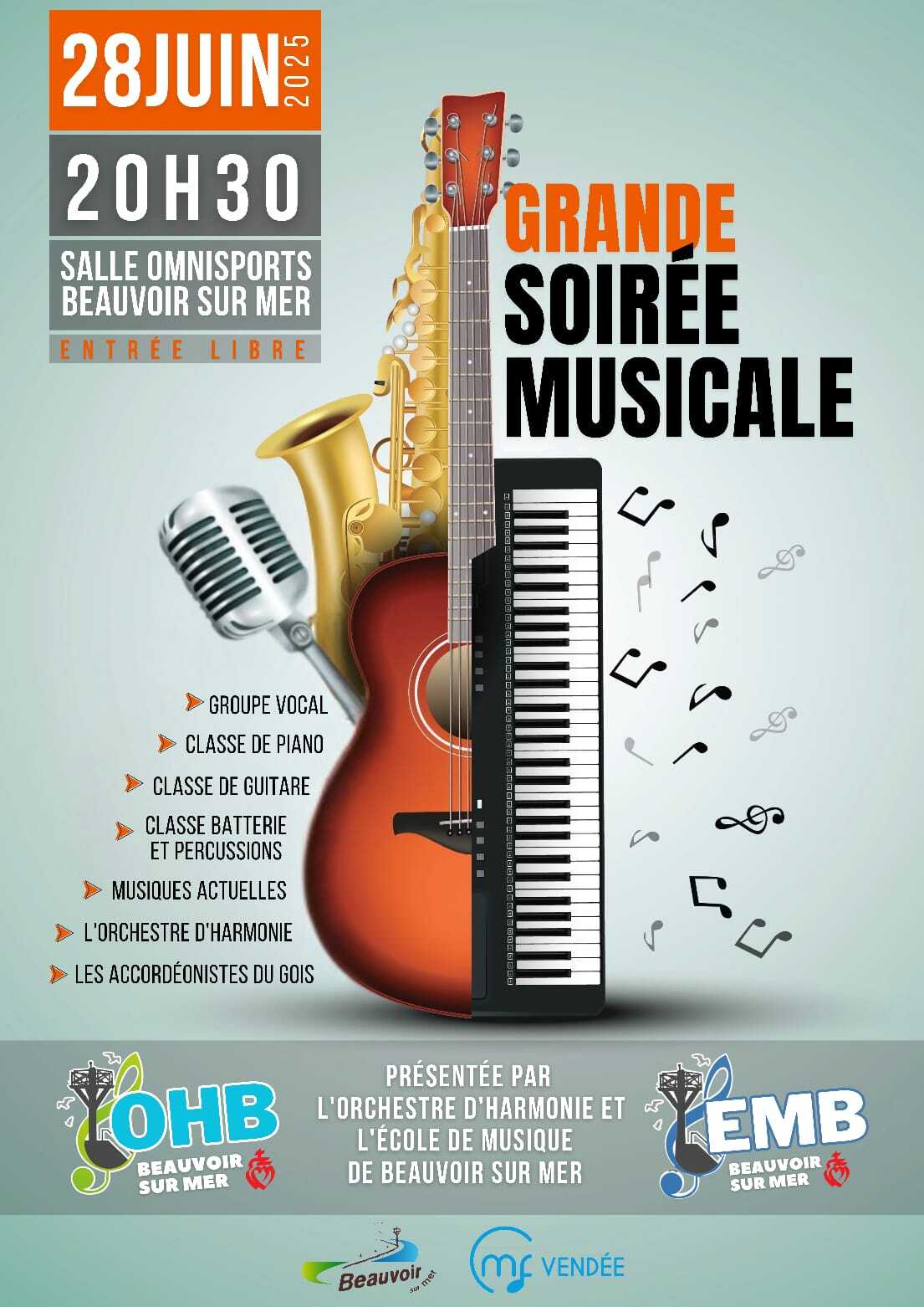 Soirée musicale - 28 juin 2025