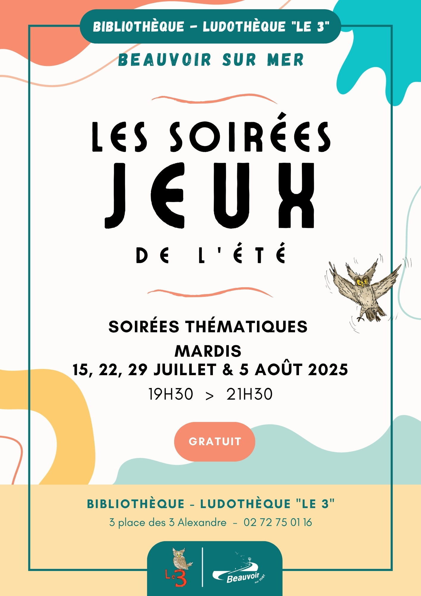 Soirées jeux 2025