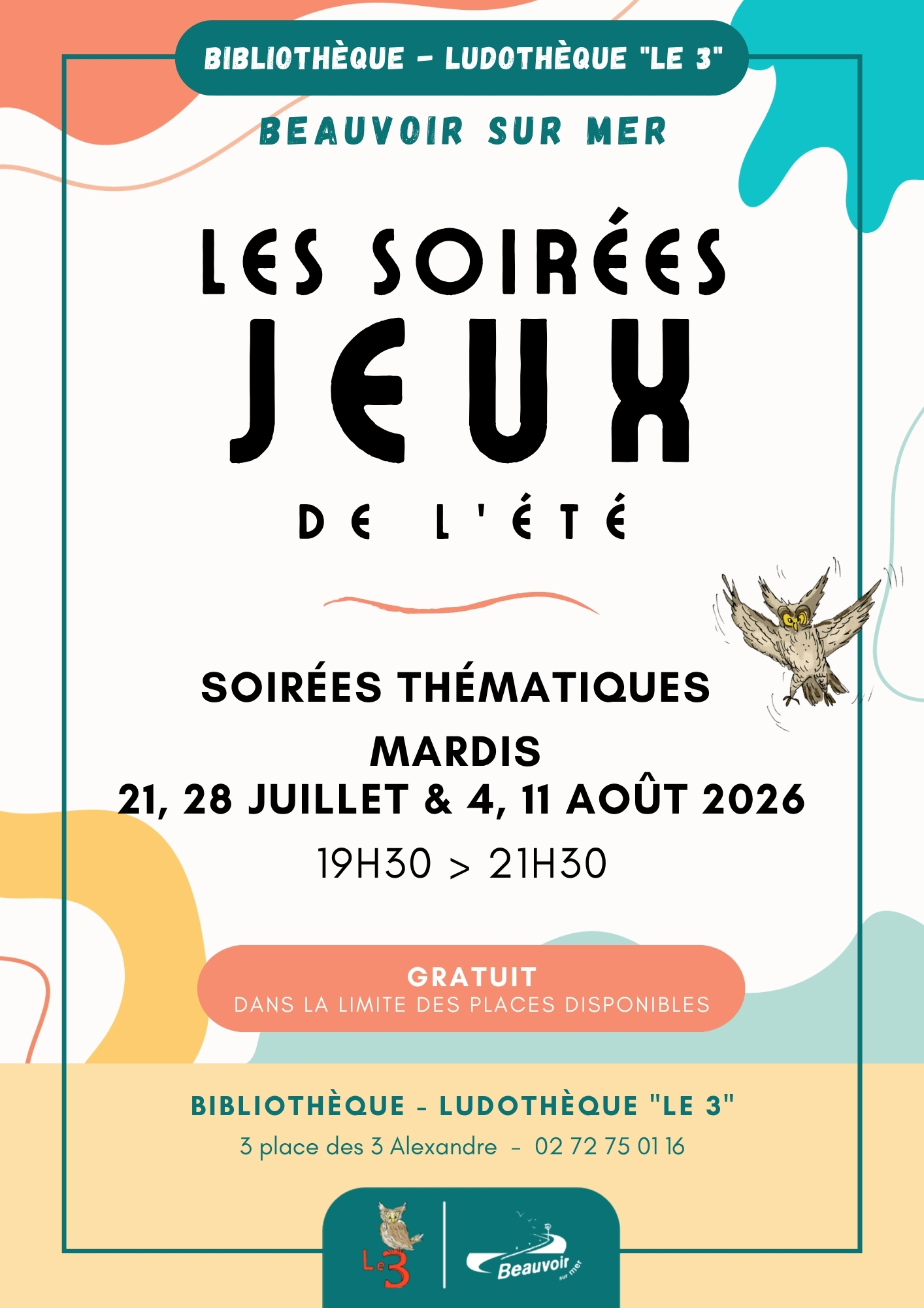 Soirées jeux 2026