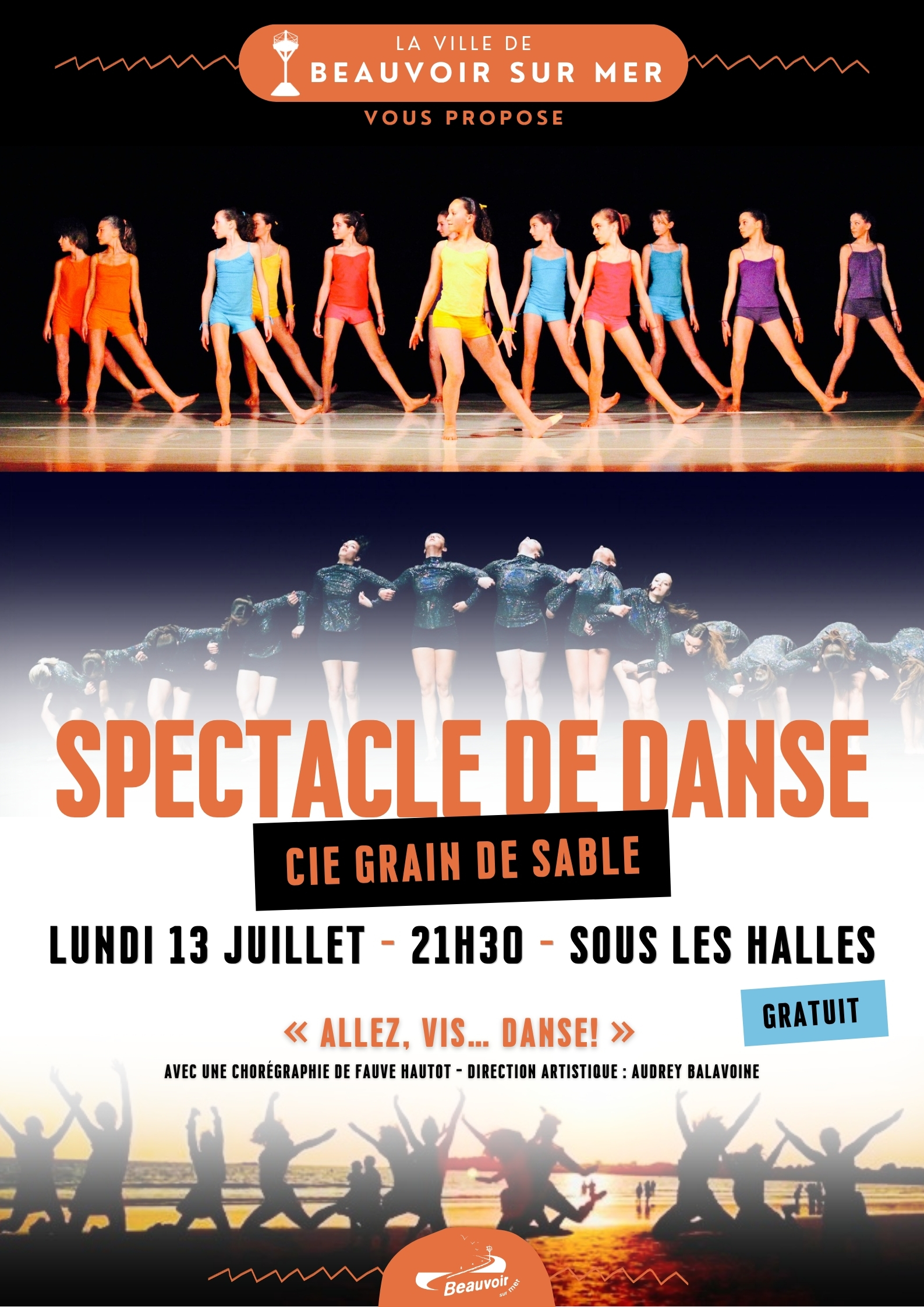 spectacle de danse 13 juillet