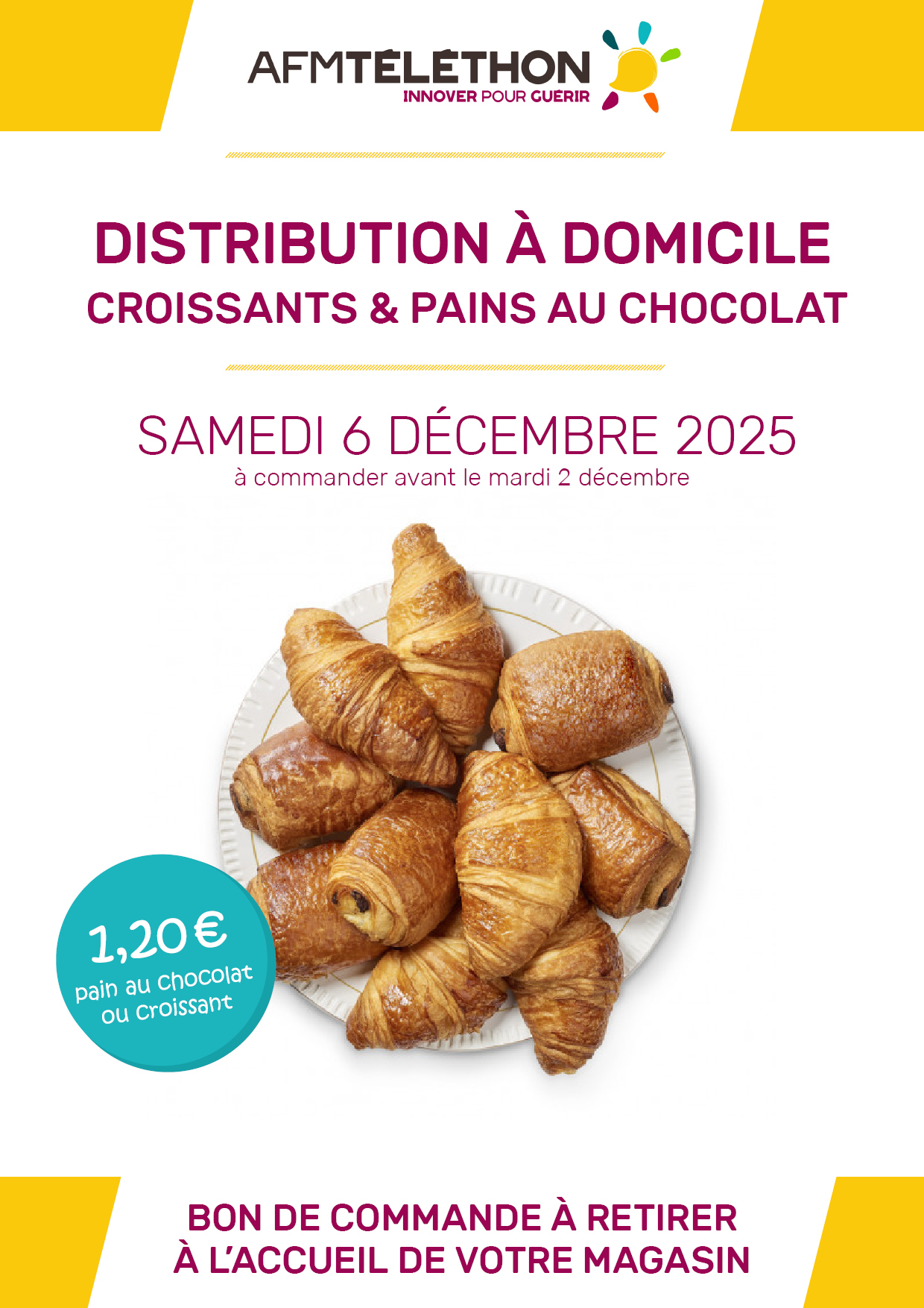 Téléthon 2025_affiche croissants