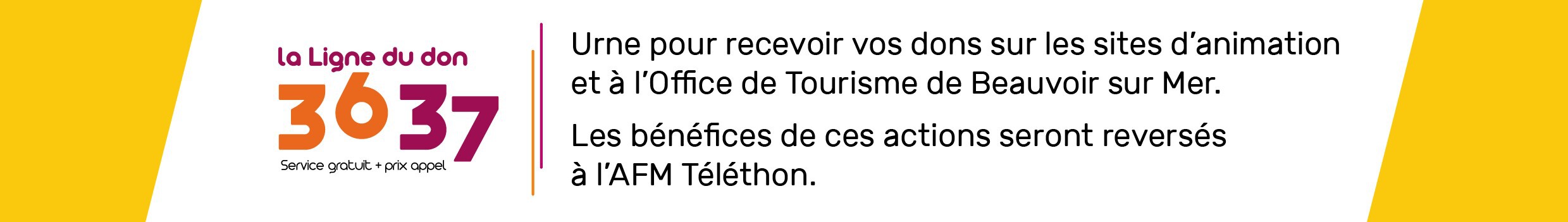 téléthon bandeaux 3637