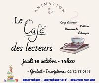 affiche publication café des lecteurs