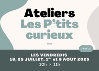 P'tits curieux 2025 bandeau